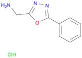 5-Phenyl-1,3,4-oxadiazole-2-methylamine hydrochloride