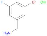 3-BROMO-5-FLUOROBENZYLAMINE HYDROCHLORIDE