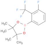 2-[3-fluoro-2-(trifluoromethyl)phenyl]-4,4,5,5-tetramethyl-1,3,2-dioxaborolane