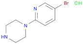 1-(5-Bromopyridin-2-yl)piperazine, HCl