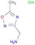 C-(5-Methyl-[1,2,4]oxadiazol-3-yl)-methylaminehydrochloride