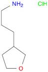 3-(Tetrahydrofuran-3-yl)propan-1-amine hydrochloride