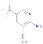 3-ethynyl-5-(trifluoromethyl)-2-pyridinylamine