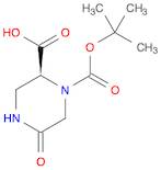 (S)-1-(tert-Butoxycarbonyl)-5-oxopiperazine-2-carboxylic acid