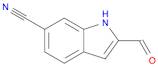 2-formyl-1H-indole-6-carbonitrile