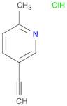 5-ethynyl-2-methylpyridine hydrochloride