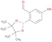 5-hydroxy-2-(4,4,5,5-tetramethyl-1,3,2-dioxaborolan-2-yl)benzaldehyde
