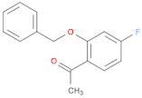 1-(2-(benzyloxy)-4-fluorophenyl)ethanone