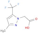 2-(5-(trifluoromethyl)-3-methyl-1H-pyrazol-1-yl)acetic acid