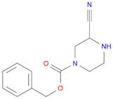 benzyl 3-cyanopiperazine-1-carboxylate