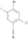 Benzonitrile, 4-broMo-2-chloro-5-fluoro-