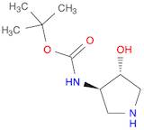 [(3R,4R)-4-Hydroxypyrrolidin-3-yl]carbaMic acid tert-butyl ester