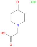 (4-Oxo-piperidin-1-yl)-acetic acid hydrochloride