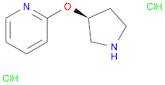 Pyridine, 2-[(3S)-3-pyrrolidinyloxy]-, dihydrochloride