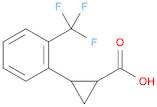 2-(2-Trifluoromethyl-phenyl)-cyclopropanecarboxylic acid