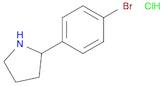 2-(4-Bromo-phenyl)-pyrrolidine hydrochloride