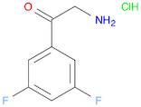 2-Amino-1-(3,5-difluoro-phenyl)-ethanone hydrochloride