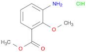 3-Amino-2-methoxy-benzoic acid methyl ester hydrochloride
