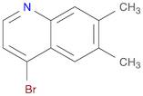 4-BROMO-6,7-DIMETHYLQUINOLINE