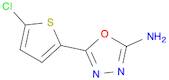 5-(5-chloro-2-thienyl)-1,3,4-oxadiazol-2-amine