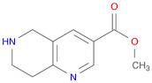 5,6,7,8-Tetrahydro-[1,6]naphthyridine-3-carboxylic acid methyl ester