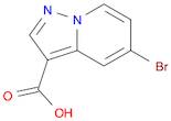 5-broMopyrazolo[1,5-a]pyridine-3-carboxylic acid