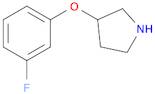 3-(3-FLUOROPHENOXY)PYRROLIDINE HYDROCHLORIDE