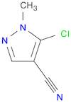 5-chloro-1-methyl-1H-pyrazole-4-carbonitrile