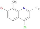 7-Bromo-4-chloro-2,8-dimethylquinoline