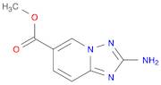 2-AMino-[1,2,4]triazolo[1,5-a]pyridine-6-carboxylic acid Methyl ester