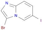 IMidazo[1,2-a]pyridine, 3-broMo-6-iodo-