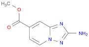 2-Amino-[1,2,4]triazolo[1,5-a]pyridine-7-carboxylic acid methyl ester