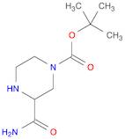 4-Boc-2-piperazinecarboxamide
