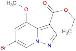 Ethyl 6-BroMo-4-Methoxypyrazolo[1,5-A]pyridine-3-carboxylate
