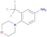 4-Morpholino-3-(trifluoromethyl)benzenamine