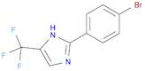 1H-IMidazole, 2-(4-broMophenyl)-5-(trifluoroMethyl)-