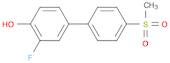 2-Fluoro-4-(4-methylsulfonylphenyl)phenol