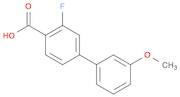 2-Fluoro-4-(3-methoxyphenyl)benzoic acid