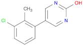 5-(3-Chloro-2-methylphenyl)-2-hydroxypyrimidine