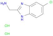 1H-Benzimidazole-2-methanamine, 6-chloro-, dihydrochloride
