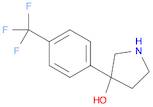 3-[4-(TRIFLUOROMETHYL)PHENYL]-3-PYRROLIDINOL