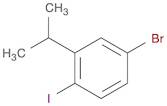 4-BroMo-1-iodo-2-isopropylbenzene