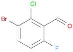 3-BROMO-2-CHLORO-6-FLUOROBENZALDEHYDE