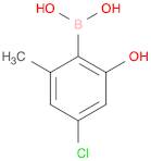 (4-CHLORO-2-HYDROXY-6-METHYLPHENYL)BORONIC ACID