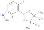 1H-Indole, 5-fluoro-4-(4,4,5,5-tetraMethyl-1,3,2-dioxaborolan-2-yl)-