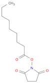 Nonanoic acid, 2,5-dioxo-1-pyrrolidinyl ester
