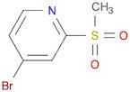 4-bromo-2-(methylsulfonyl)pyridine
