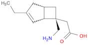2-((1R,5S,6S)-6-(aminomethyl)-3-ethylbicyclo[3.2.0]hept-3-en-6-yl)acetic acid