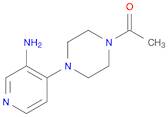 1-(4-(3-AMinopyridin-4-yl)piperazin-1-yl)ethanone