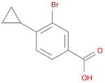 3-BroMo-4-cyclopropylbenzoic acid